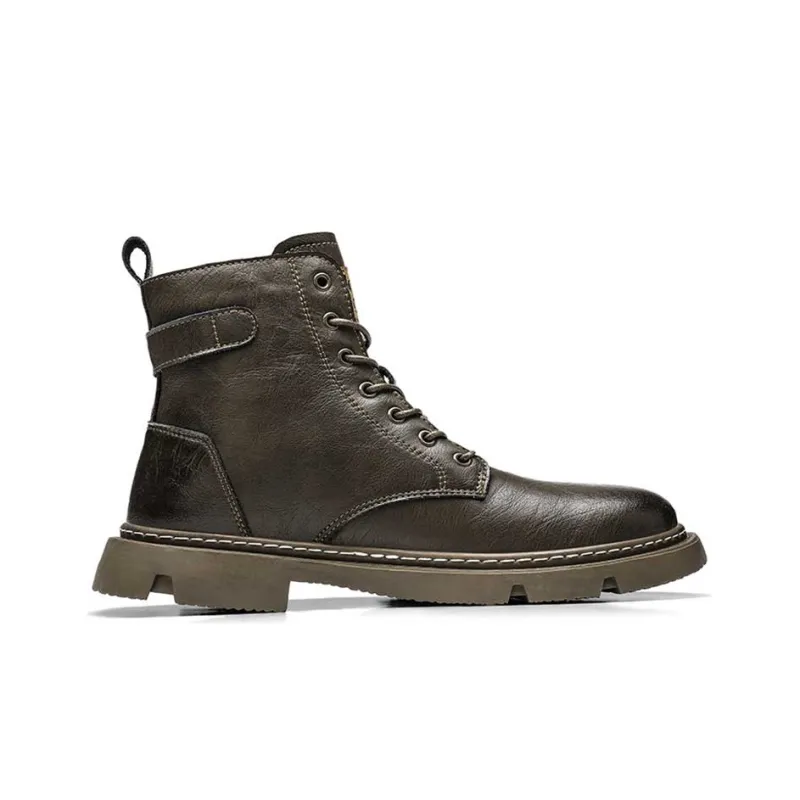 Jeep Martin Boots Men Khaki-1