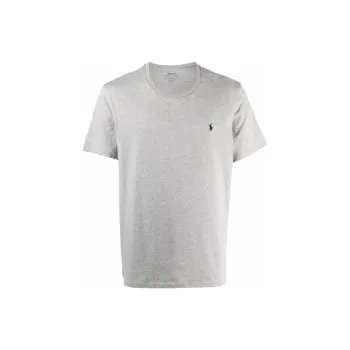 Polo Ralph Lauren Logo Embroidered Crew Neck Sleep Shirt