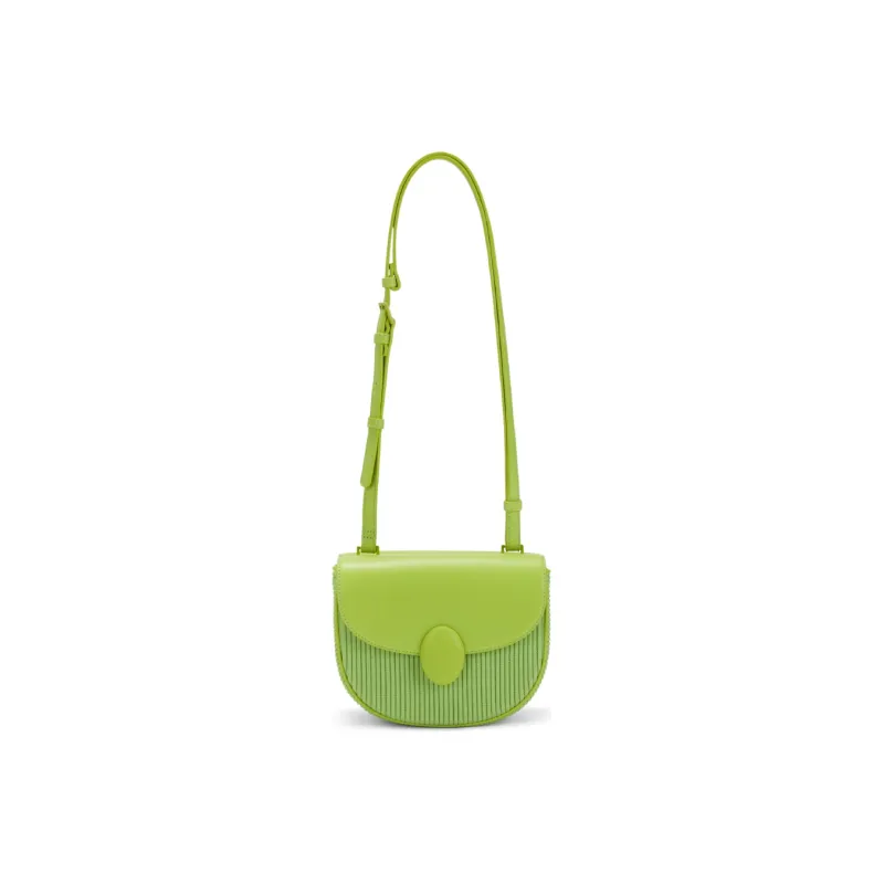 PEDRO PU Shoulder Bag Small Size Women's Ocean Blue/Green/Fuchsia/White-0