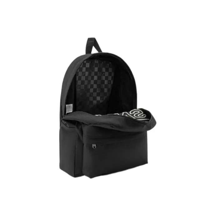 Vans Old Skool Collection Polyester Backpack Regular Unisex Black-3