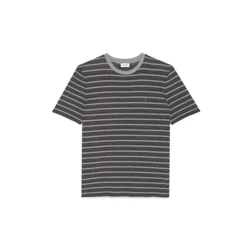 SAINT LAURENT T-Shirts Men Gray