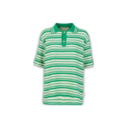 MARNI Polo Shirts Men Green