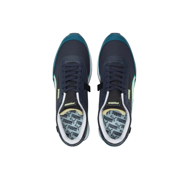 PUMA Future Rider Twofold Cushioning Anti-Slip And Wear-Resistant Low-Top Casual Shoes Unisex Turquoise-2