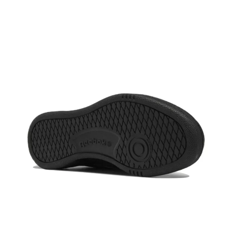 Reebok Club C Low-Top Skateboard Shoes Unisex Black-4