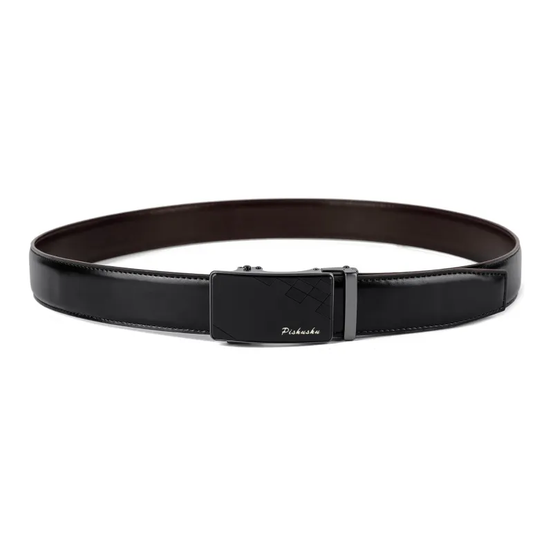PISHUSHU Leather Belts Men-4