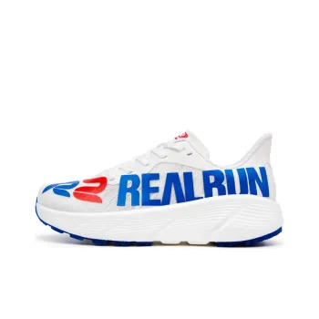 R2 REALRUN Marathon Running Shoes Unisex White Blue Red