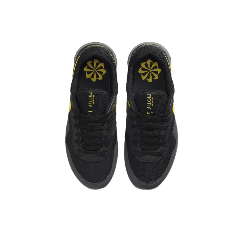 Nike Air Max Motif Next Nature 'Black Yellow' GS-3