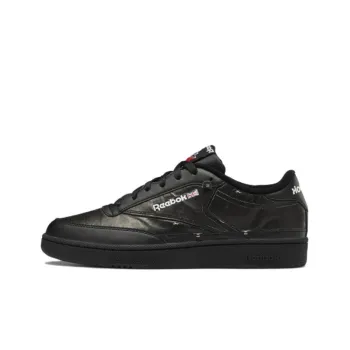 Reebok Club C Low-Top Skateboard Shoes Unisex Black