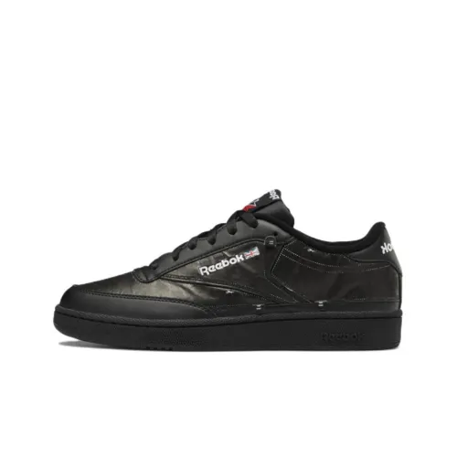 Reebok Club C Skateboard Shoes Unisex Low-Top Black