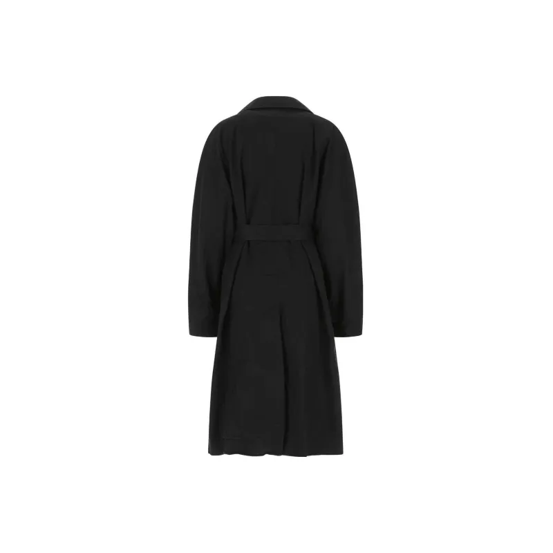 Balenciaga Belted Long Sleeved Coat-1