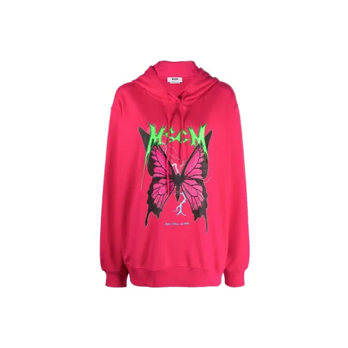 MSGM Sweatshirts Women's Red