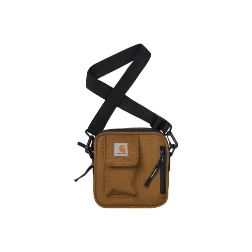 Carhartt WIP Essentials Canvas Small Square Bag Shoulder Bag Crossbody Bag Small Size Men's Yellow Brown