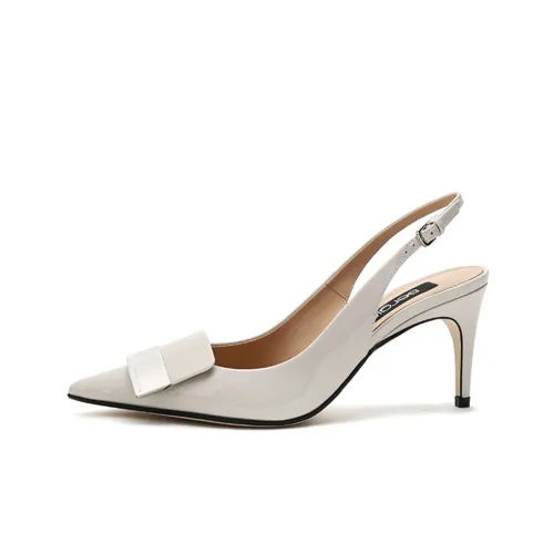 SERGIO ROSSI High Heels Women's Ivory White