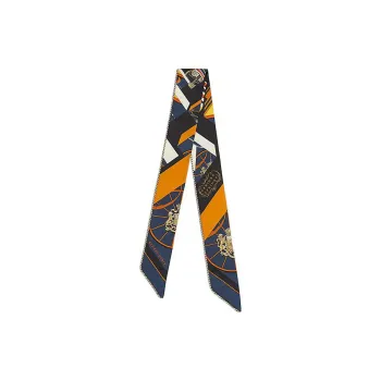 HERMES Silk Silk Scarves Women's Multicolor