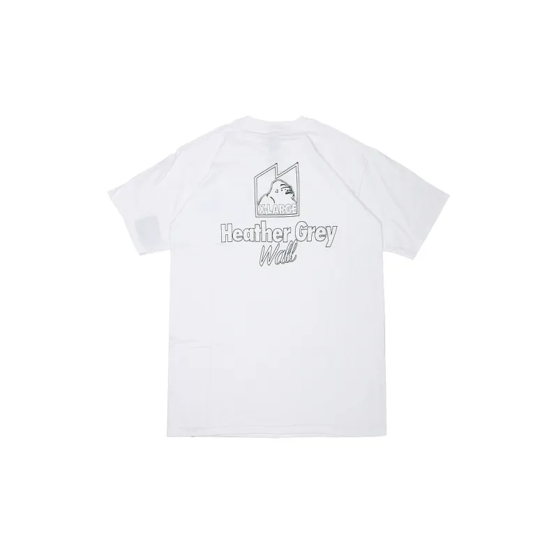 Xlarge X Heather Grey Wall T-Shirts Unisex-1