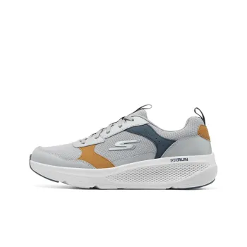 Skechers GO RUN Elevate Running Shoes Men Low Top Gray/Marine Blue