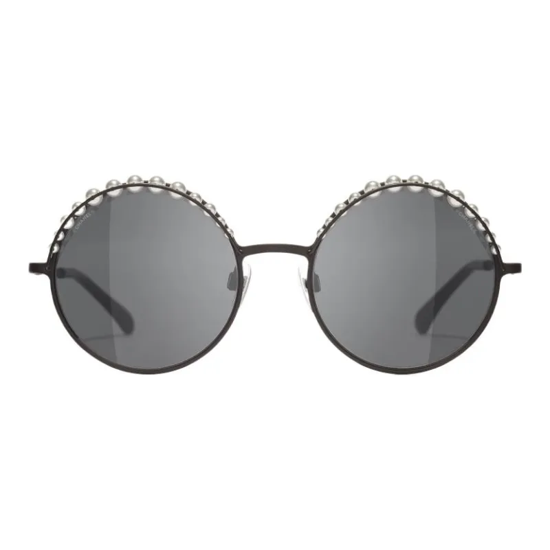 CHANEL Sunglasses Women's Black-1