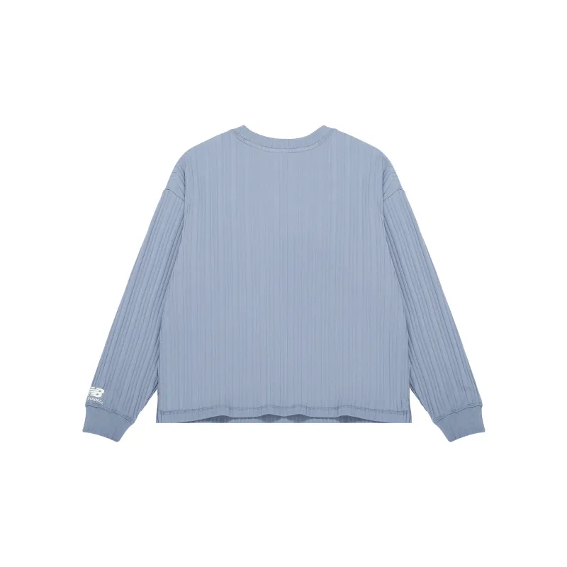 New Balance Sweatshirt Women's Steel Blue-1