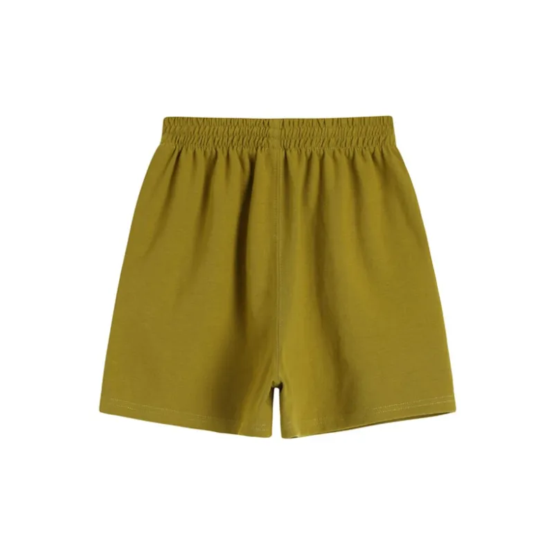 LOKUINTUS Casual Shorts Women's Yellow-1