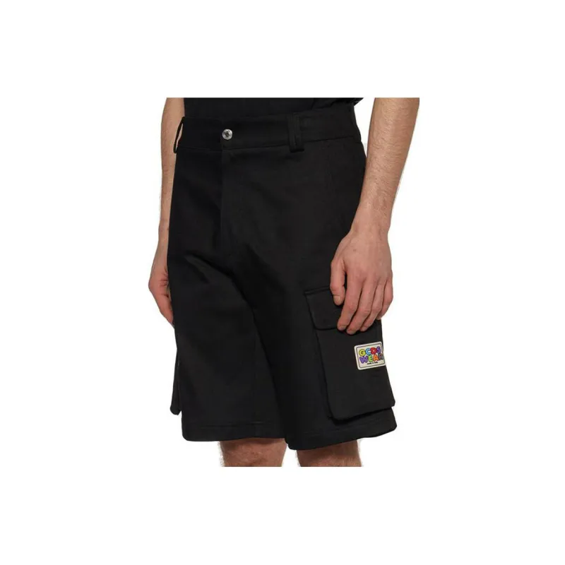GCDS Casual Shorts Men Black-2