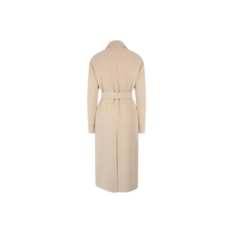 SportMax Coats Women's Beige-1