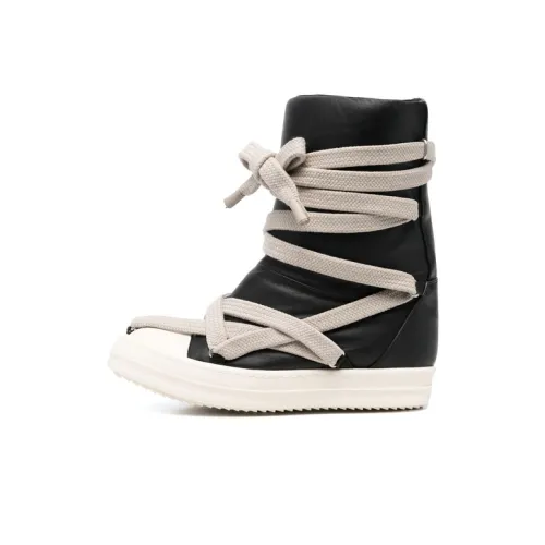 RICK OWENS Jumbo Puffer Mega-laced Sneaker Boots