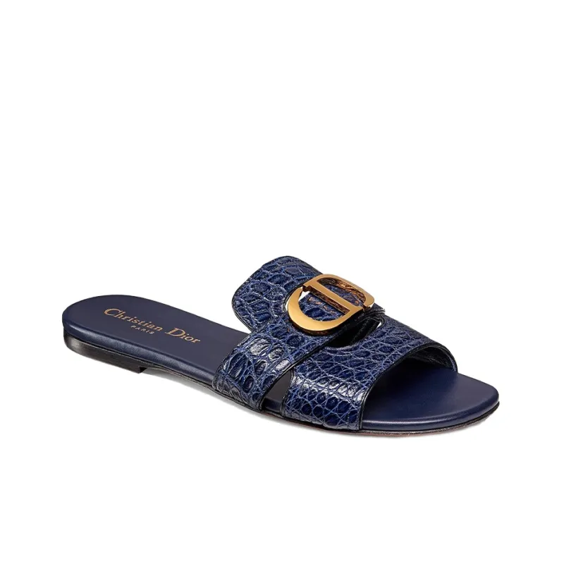 DIOR 30 Montaigne Slide Slippers Women's Indigo-2