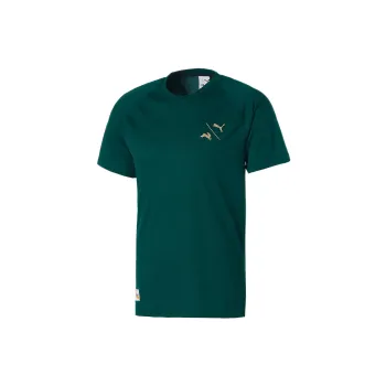 PUMA X Tracksmith Collection T Shirts Men Green