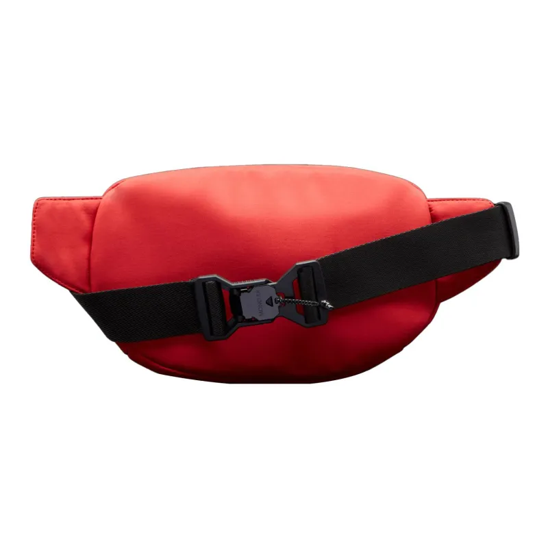Moncler Cut Lightweight Twill Fabric Sling Bag, Fanny Pack Men's Red-1