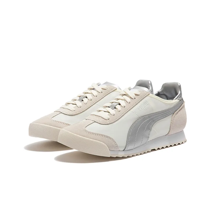 PUMA Roma Og Nylon Metallic 'Whisper White Silver'-2