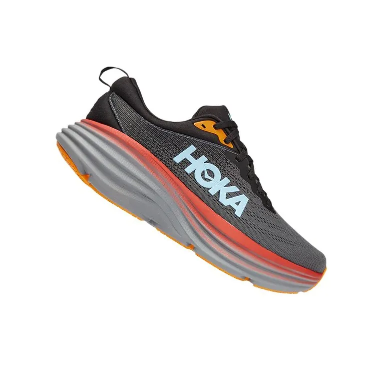HOKA ONE ONE Bondi 8 Anthracite Castlerock-1