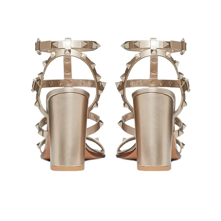 Valentino Garavani Rockstud 90mm Ankle-strap Sandals-4