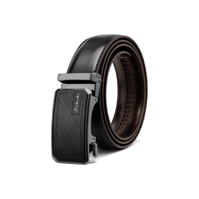 PISHUSHU Leather Belts Men-1