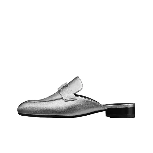 HERMES Closed Toe Slippers Women's