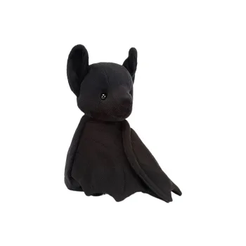 JELLYCAT Wrapabat Black Plush Toy