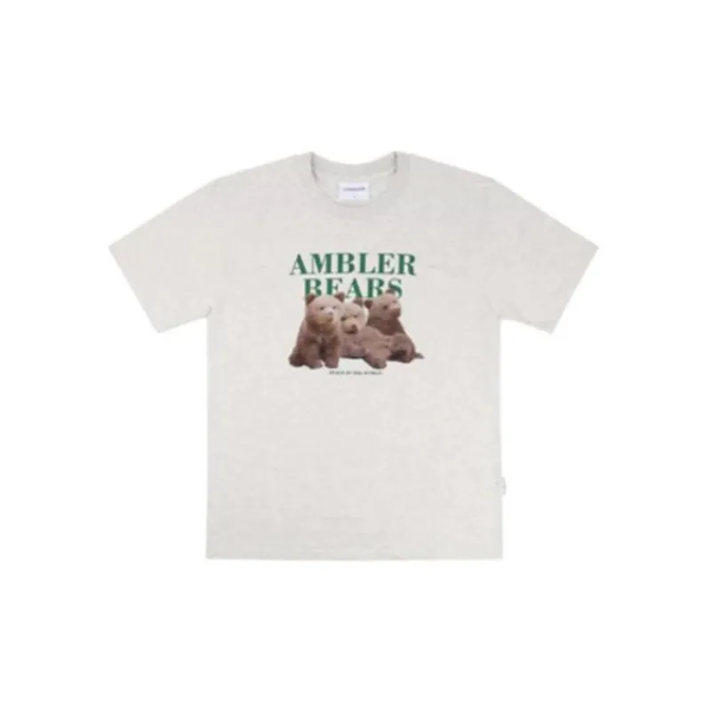 Ambler T-Shirts Unisex Gray-0