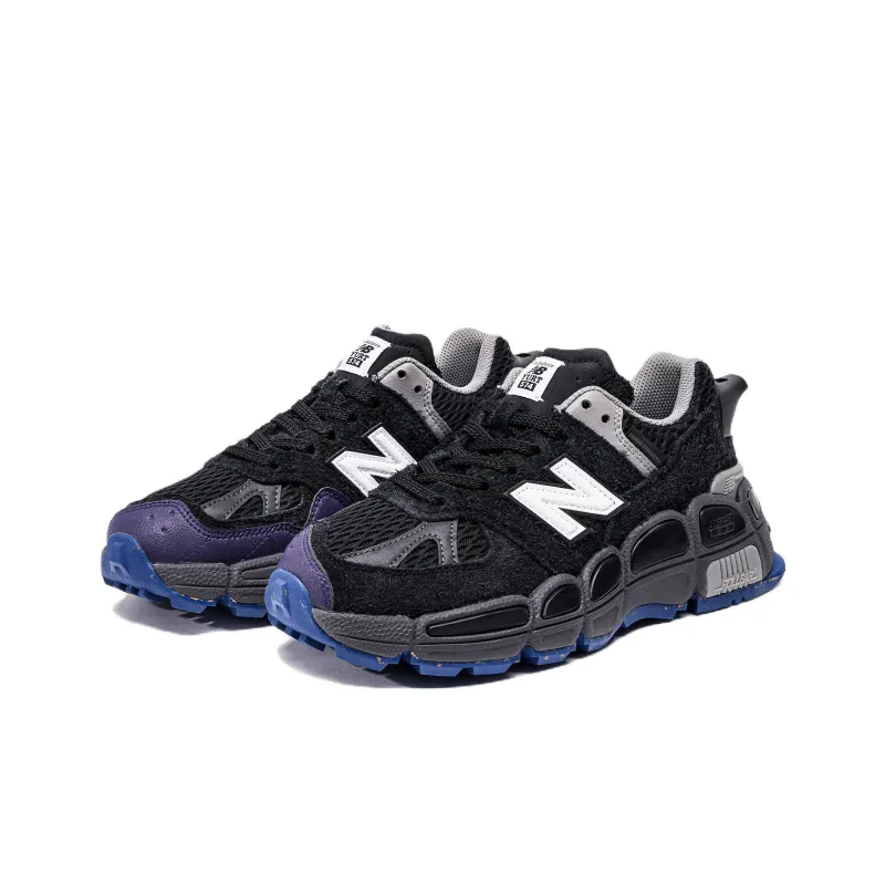 New Balance 574 Yurt Salehe Bembury Universal Communication Black Plum-2