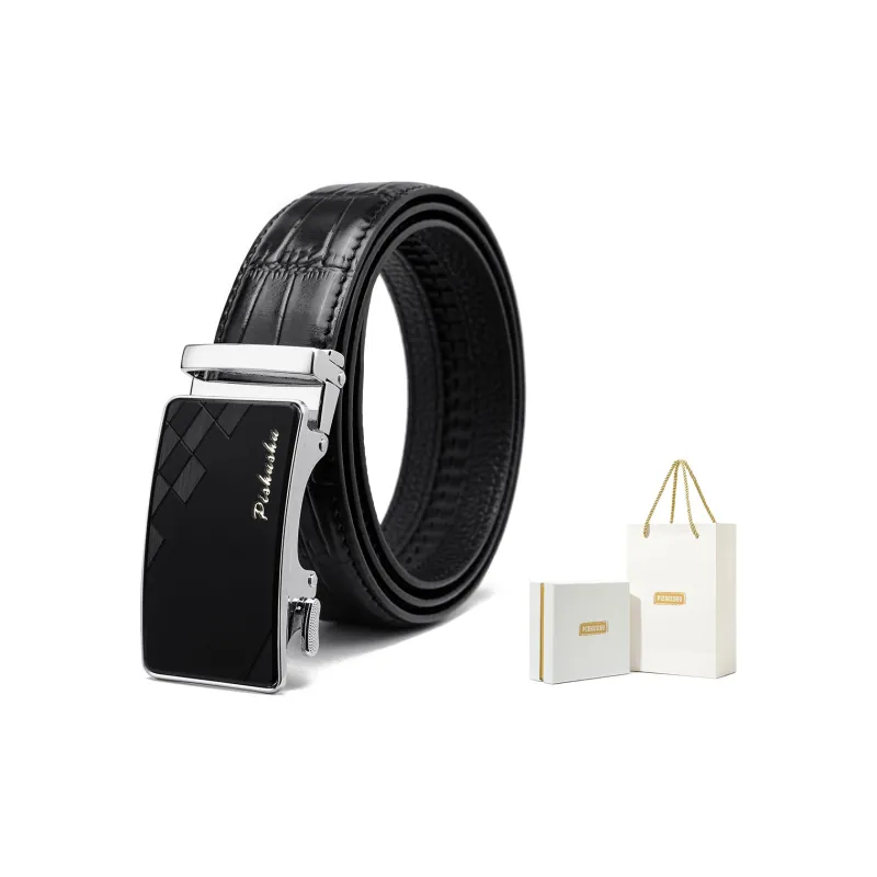 PISHUSHU Leather Belts Men-24