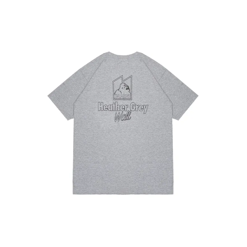 Xlarge X Heather Grey Wall T-Shirts Unisex-4