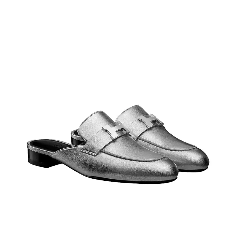 HERMES Closed Toe Slippers Women's-2