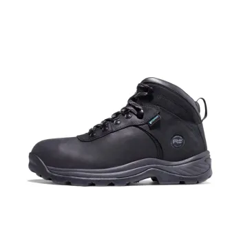 Timberland Flume Work Durable Breathable High-Top Outdoor Shoes Black