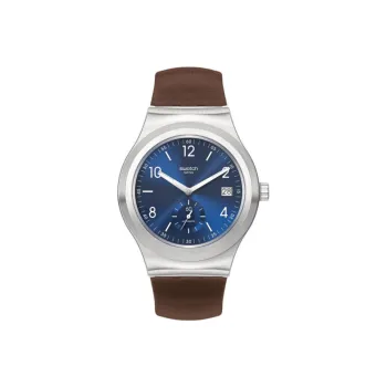 SWATCH Men 42mm Blue Watch SY23S410