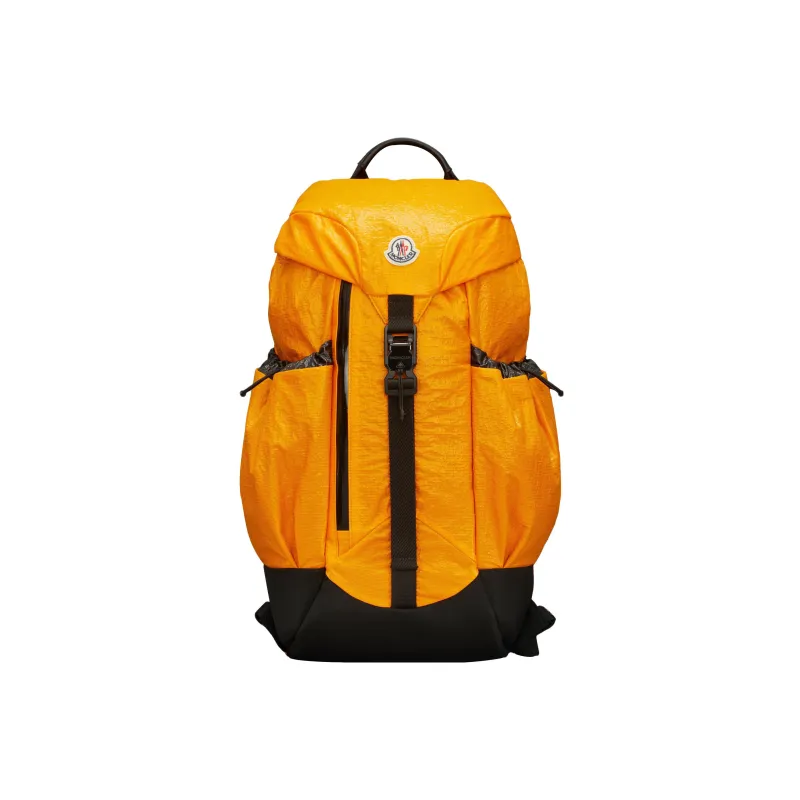 Moncler Canvas Backpack Regular Men's Orange-0