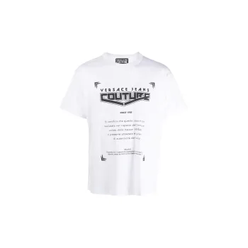 VERSACE JEANS COUTURE SS22 T Shirt Men's White
