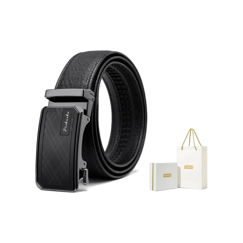 PISHUSHU Leather Belts Men-7