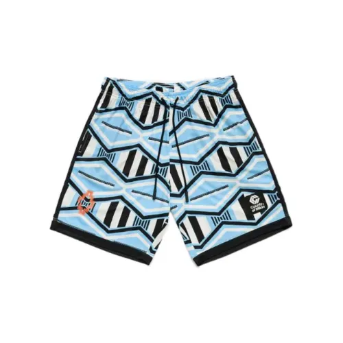 Marcelo Burlon County Of Milan Patterned Drawstring Track Shorts