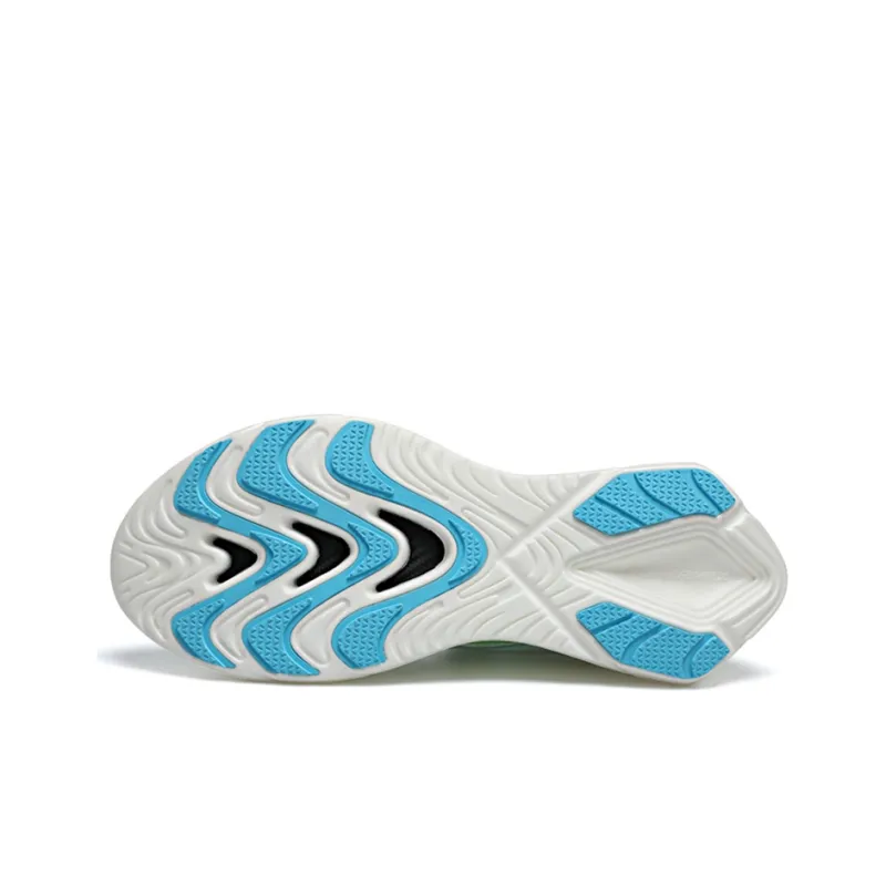 HEALTH Flowing Shadow Cushioning Wear Resistant Low Top Sprint Running Shoes Unisex Aqua-4