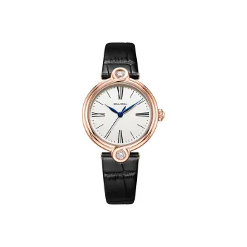 Sea Gull Unlimited Series Automatic Mechanical Movement Leather Strap Watch Women's Watch White Dial