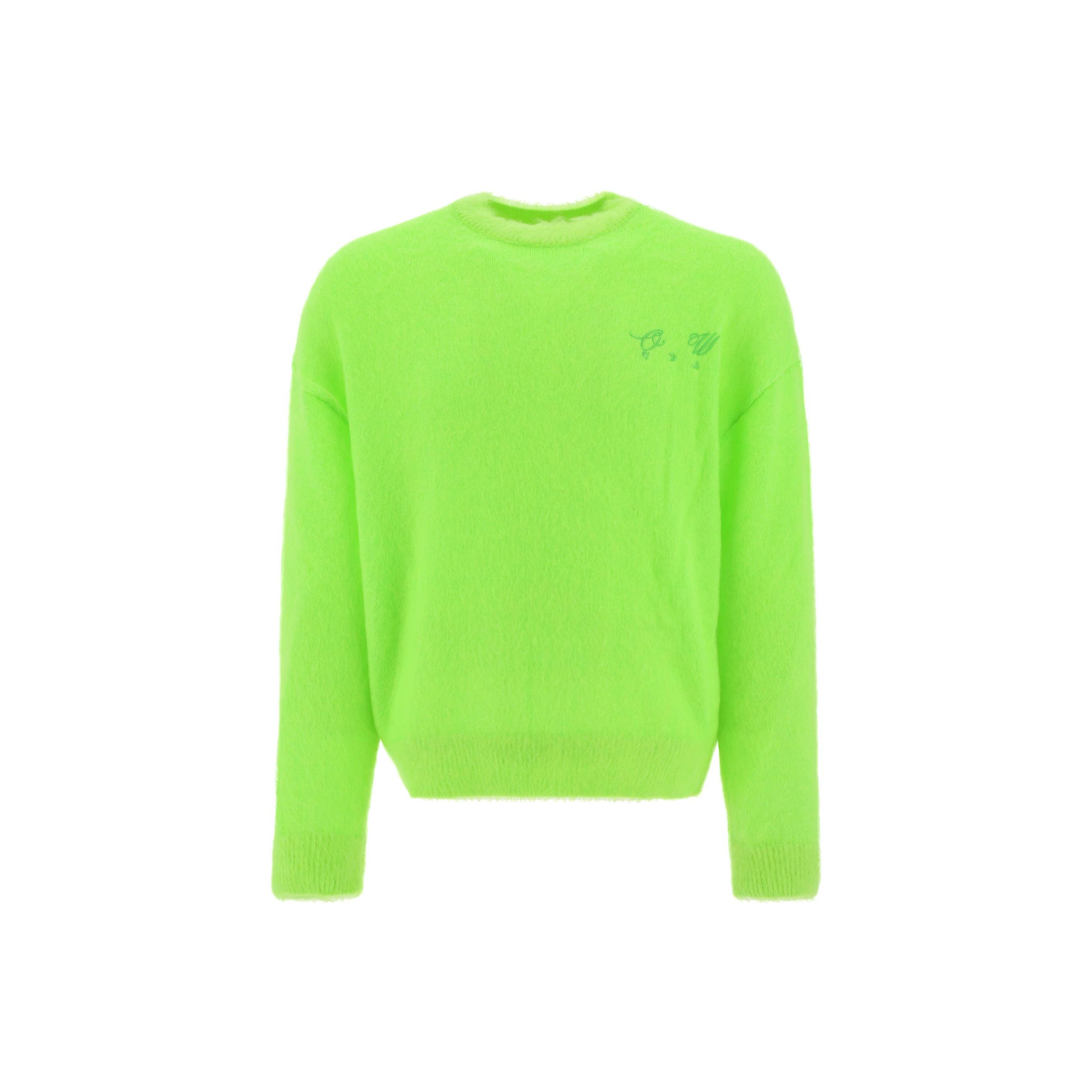 Off White Green Sweaters on Sale Authentic POIZON