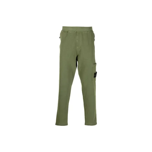 STONE ISLAND Knitted Sweatpants Men Green